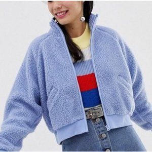 NEW ASOS Fleece Zip Up